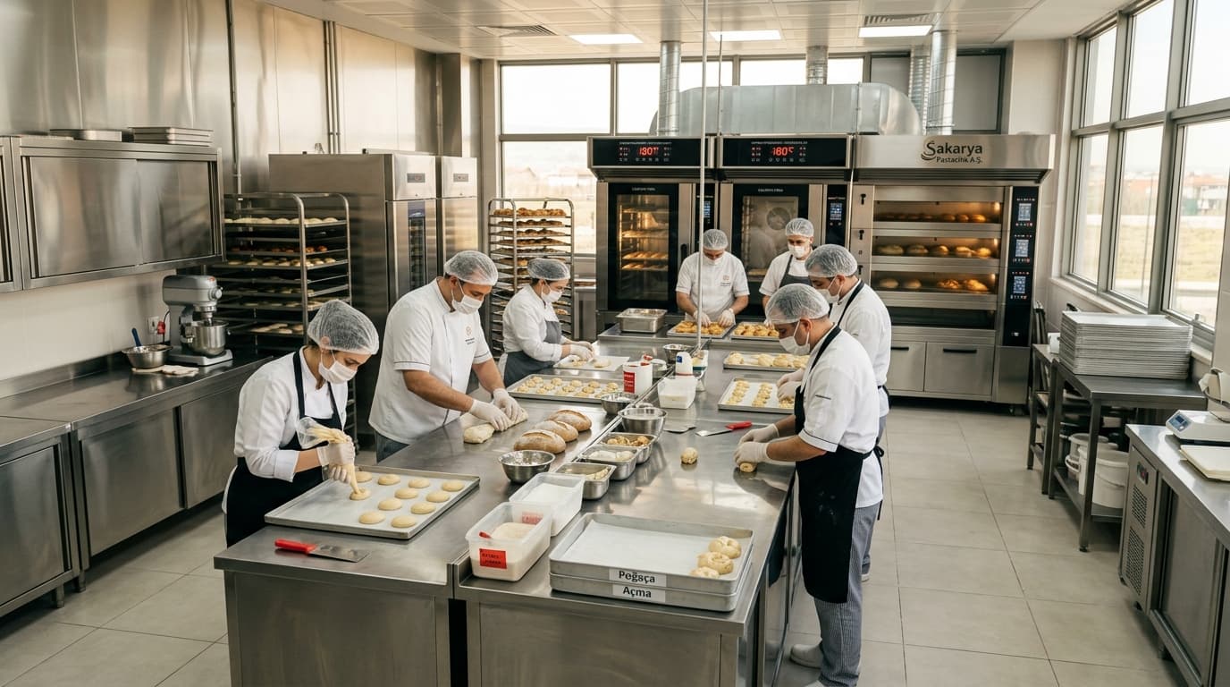 Yegane Pasta Sakarya profesyonel pasta ve unlu mamul üretim tesisi